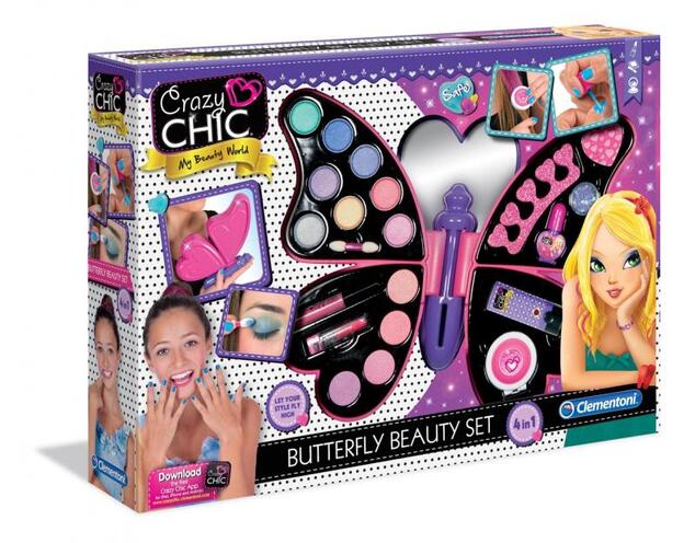Clementoni Crazy CHIC - Schminkset Schmetterling