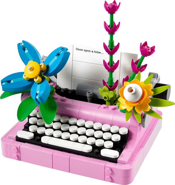 LEGO® Creator 3 v 1 31169 Psací stroj s květinami