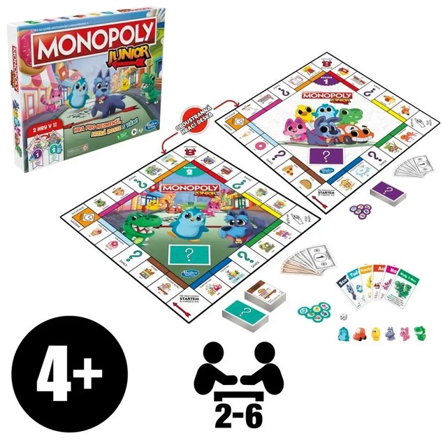 MONOPOLY Junior CZ verzia