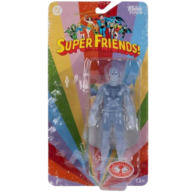 DC RETRO 6IN WV16 - SUPER PRIJATELJI - SUPERMAN CRYSTALIZED (CHASE)