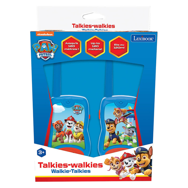 Lexibook Walkie-Talkies mit einer Reichweite von 120 Metern Paw Patrol