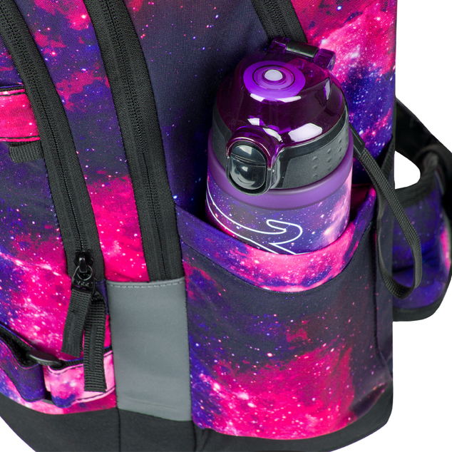 BAAGL Školský batoh Skate Max Galaxy
