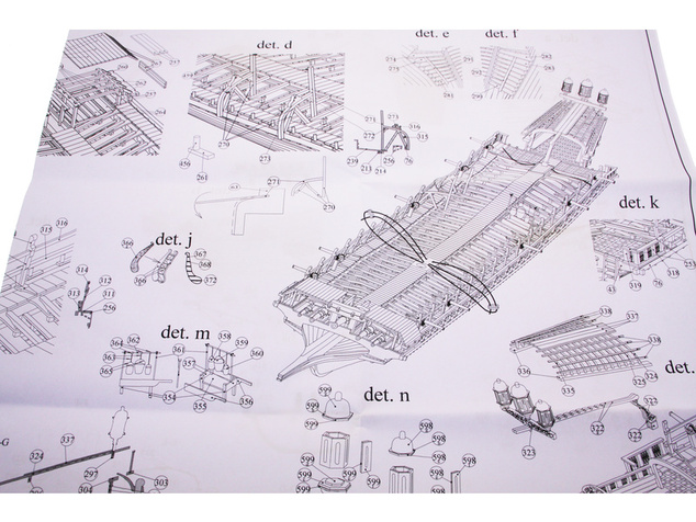 Dušok La Real Galeere 1571 1:72 kit