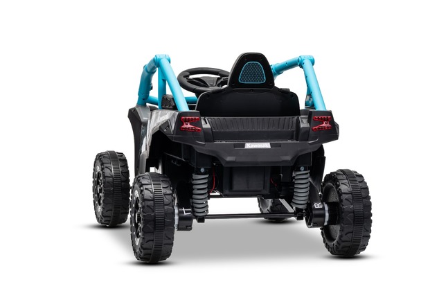 Elektrické autíčko Kawasaki TERYX KRX 1000 12V, modré, jednomiestne, odpružená zadná nápra