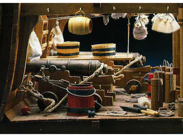 Mantua Model Delová paluba rez 1:23 kit