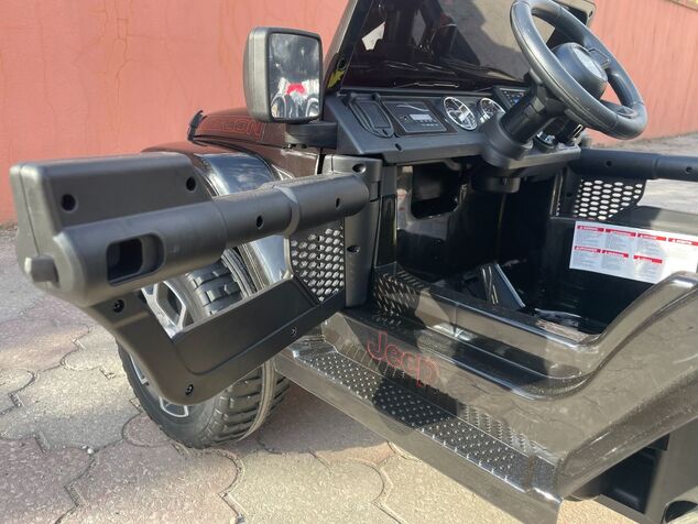 Elektrické autíčko JEEP Wrangler, Jednomiestne, čierne