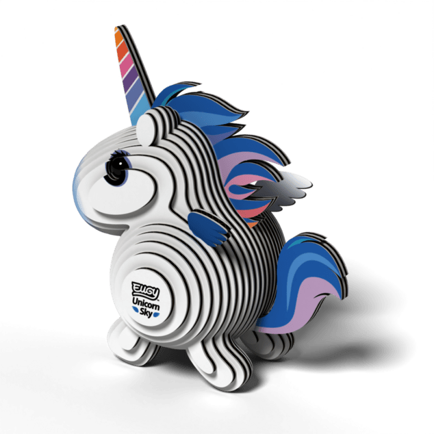 EUGY Nebeški samorog 3D kartonska sestavljanka