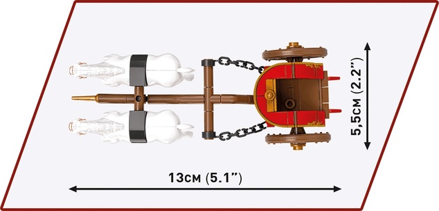 Cobi IR Rímský povoz, 120 k, 3 f