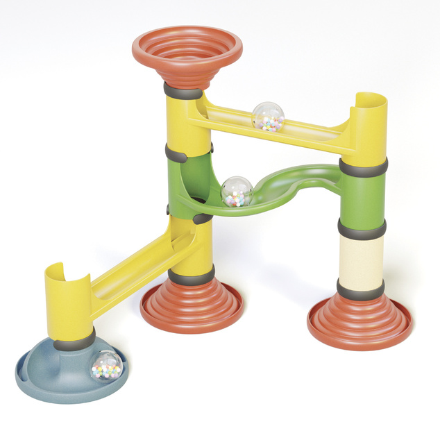 Quercetti PlayBio - Migoga Junior - große Kugelbahn