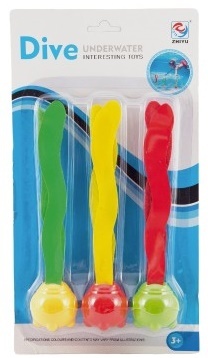 Palline divertenti per l'immersione 3 pz