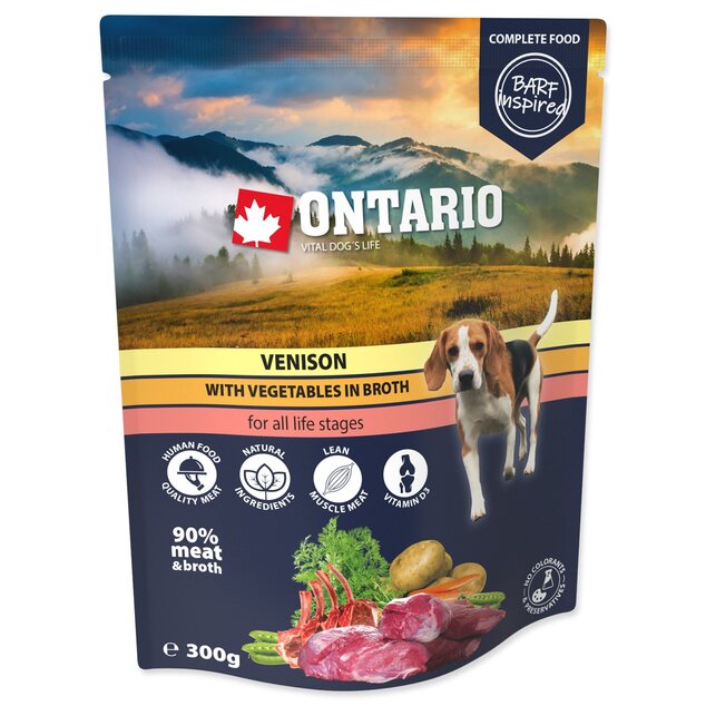 Kapsička Ontario divina so zeleninou vo vývare 300g