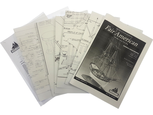 Model Shipways Fair American 1778 1:48 kit