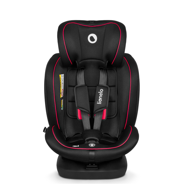 Lionelo Autosedačka Bastiaan i-Size (40-150 cm) Black Red