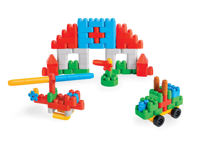 Hape Construcción PolyM 128 piezas