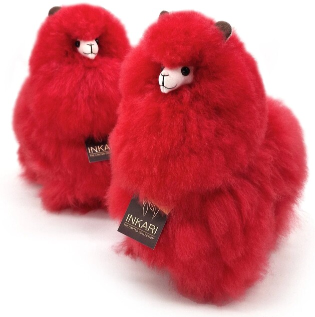 INKARI Плюшена играчка Алпака Medium limited edition Cherry Pop 32cm