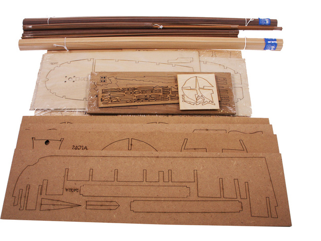 VICTORY MODELS HMS Fly 1776 1:64 kit