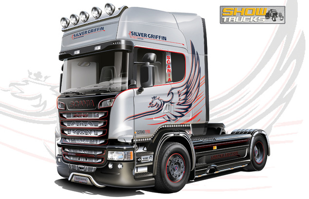 Model Kit truck 3906 - SCANIA R730 STREAMLINE 4x2 (1:24)