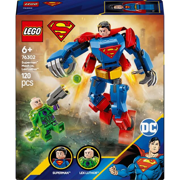 LEGO® DC Batman™ 76302 Superman™ im Roboteranzug vs. Lex Luthor™