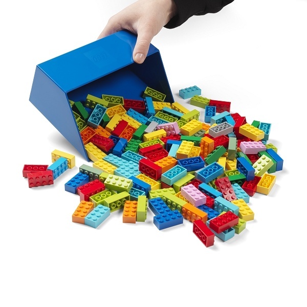 LEGO® Würfelschaufel - rot/blau, 2er-Set