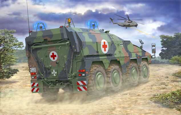 ModelSet military 63362 - GTK Boxer sgSANKfz (1:72)