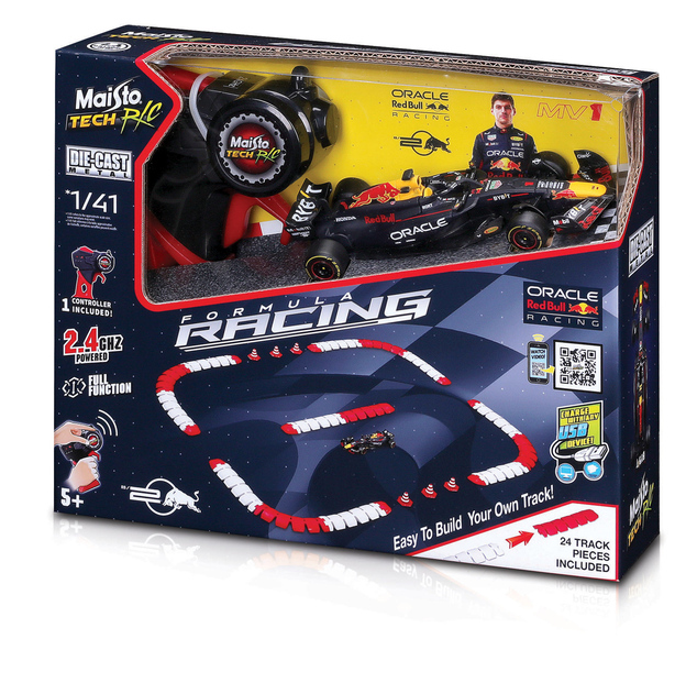 Maisto RC - Red Bull Racing RB20 (2024), 1 Max Verstappen + závodná trať, 1:41, 2,4 GHz