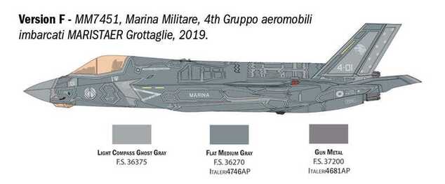 Model Kit letadlo 92810 - F-35B Lightning (1:48)