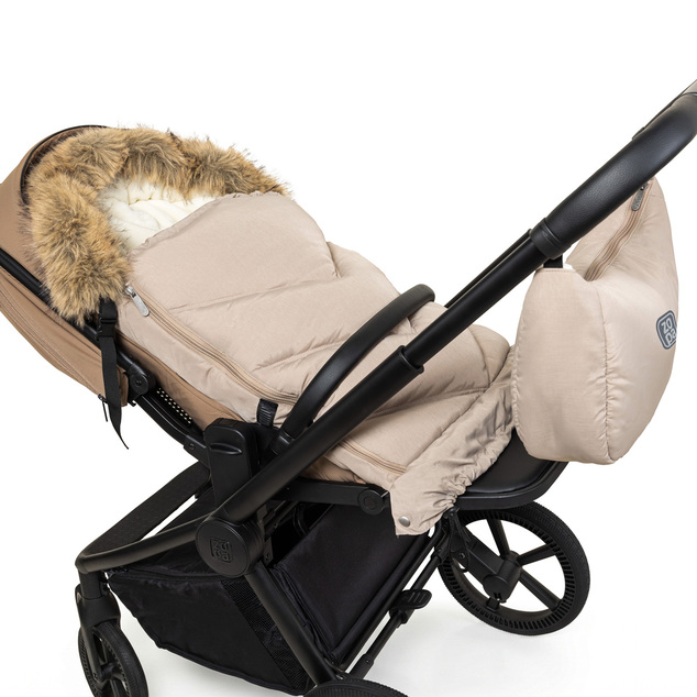 Sacco invernale Fluffy Combi, Beige Crema