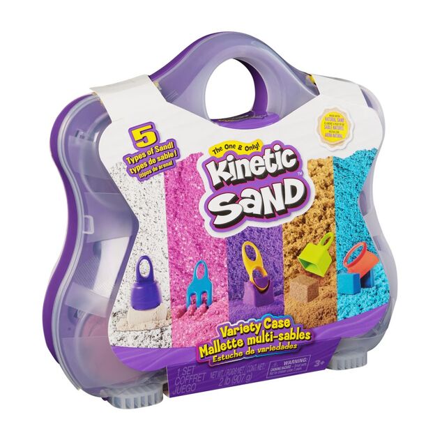 Kinetic Sand Kufrík s Doplnkami