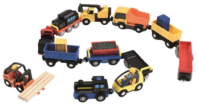 2Kids Toys Set vehicule pentru cale ferată