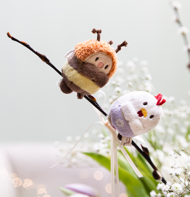 NICI MyMochi portachiavi Ape Hadshi 5 cm