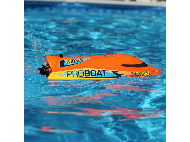 Preboat Jet Jam V2 RTR оранжеви