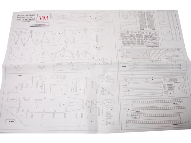 Vanguard Models Lady Isabella 1:64 kit