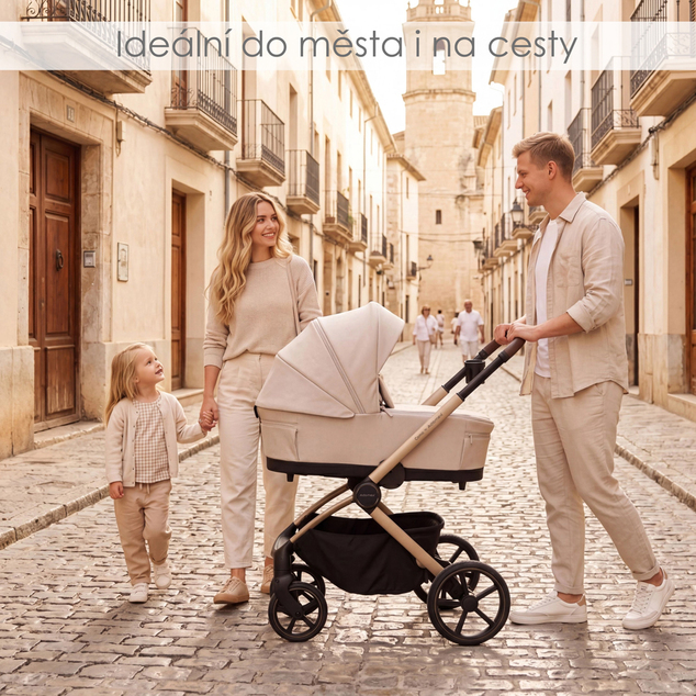 ADAMEX Kočík kombinovaný Como Natura Beige