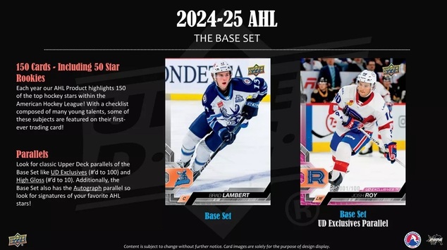 2024-25 Upper Deck AHL Hockey Hobby Balíček