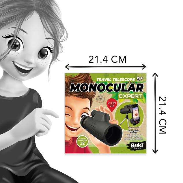 Monokular 12x40mm mit Telefonhalterung(SP009)