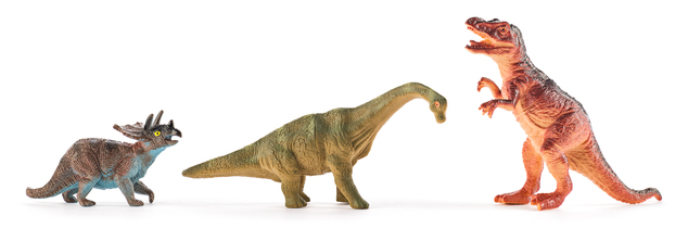 Dinosauria hlava s figúrkami DINO