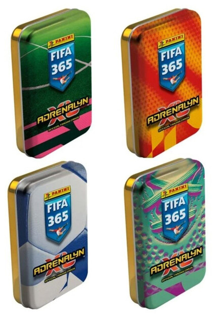 PANINI FIFA 365 2025/2026 - ADRENALYN - plechová krabička (pocket)