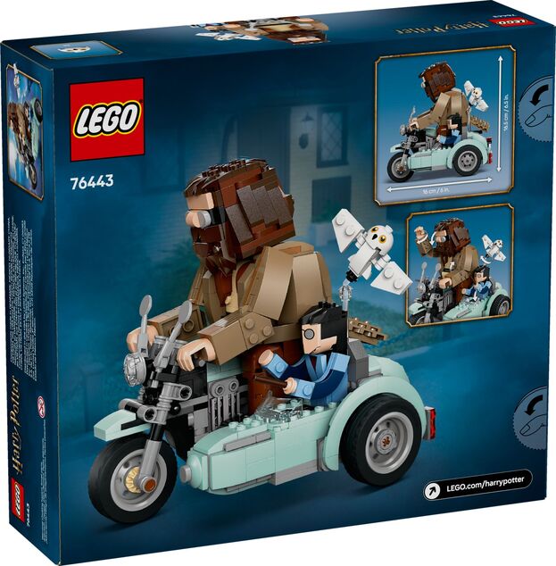 LEGO® Harry Potter™ 76443 Hagrid™ a Harry na motorke