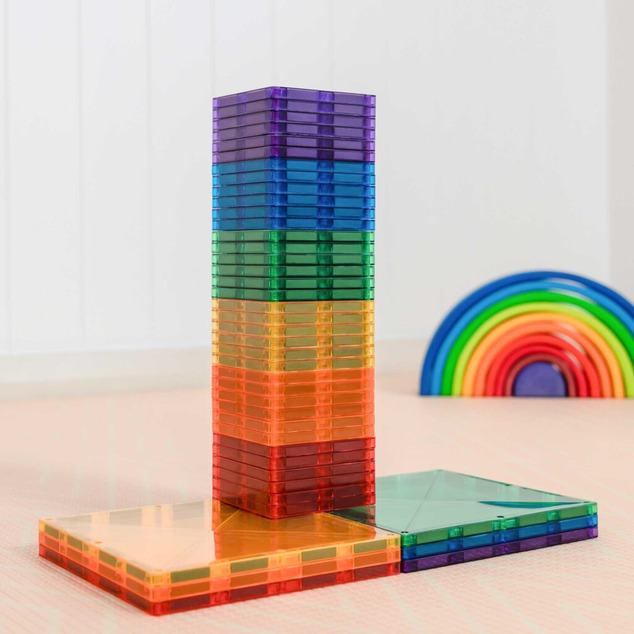 CONNETIX® Rainbow Square Pack magnetická stavebnica 42 ks