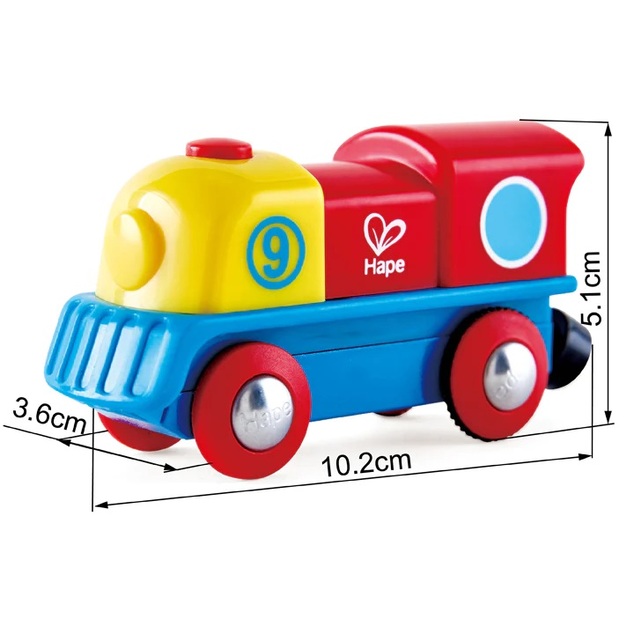 Hape Mini locomotiva colorata