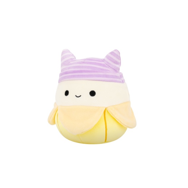 Squishmallows Banane mit Mütze – Junie, 13 cm
