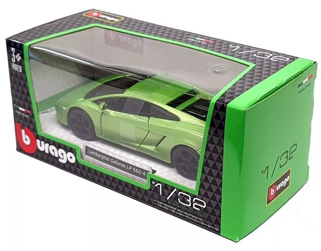 Bburago 1:32 - Lamborghini Gallardo LP560-4 - Met Lt. Green