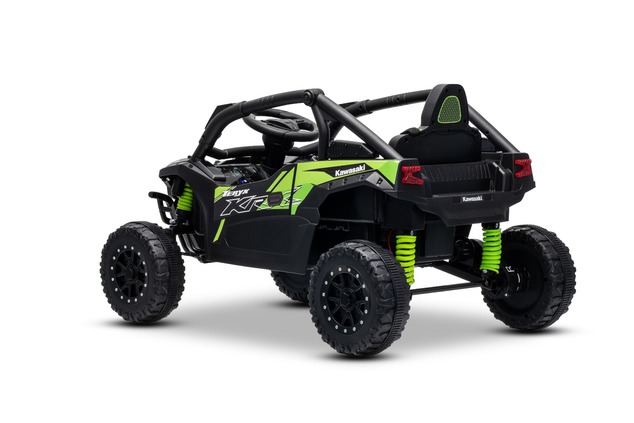 Elektrické autíčko Kawasaki TERYX KRX 1000 12V, čierne, jednomiestne, odpružená zadná nápr
