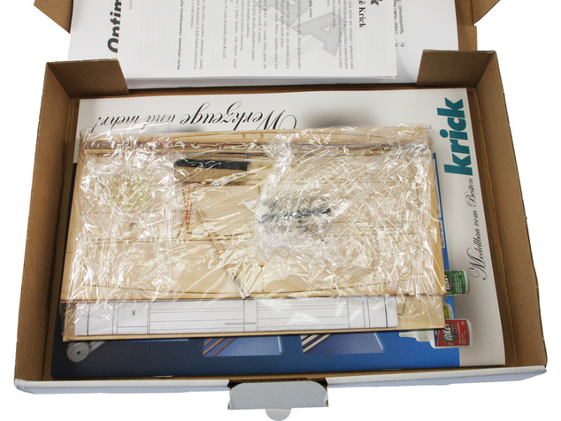 Krick Optimist plachetnica 1:10 kit
