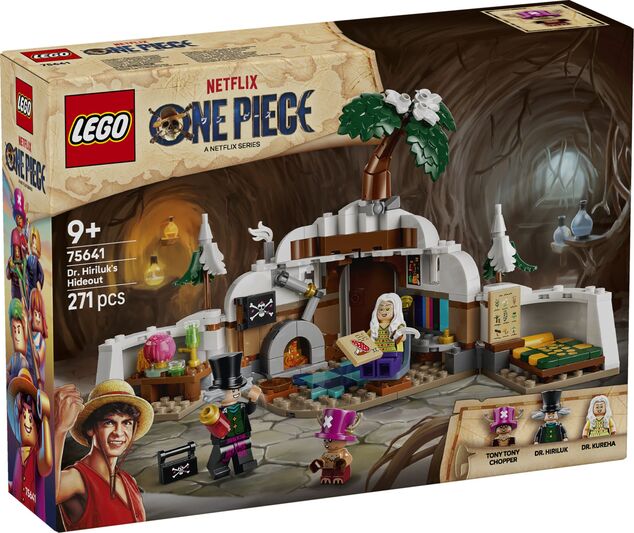 LEGO® ONE PIECE 75641 Skrivališče Dr. Hiriluka