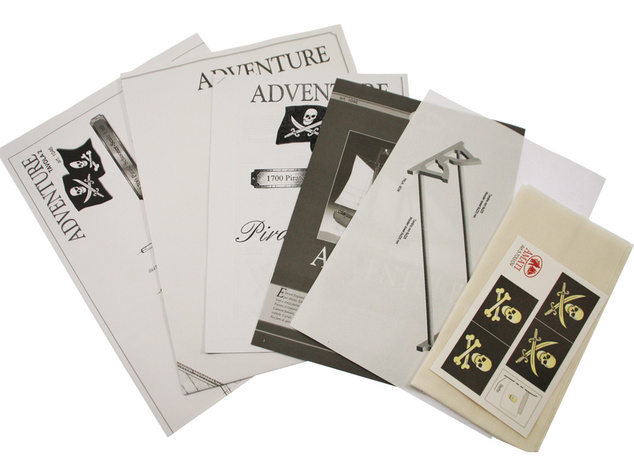 AMATI Adventure pirátska loď 1760 1:60 kit