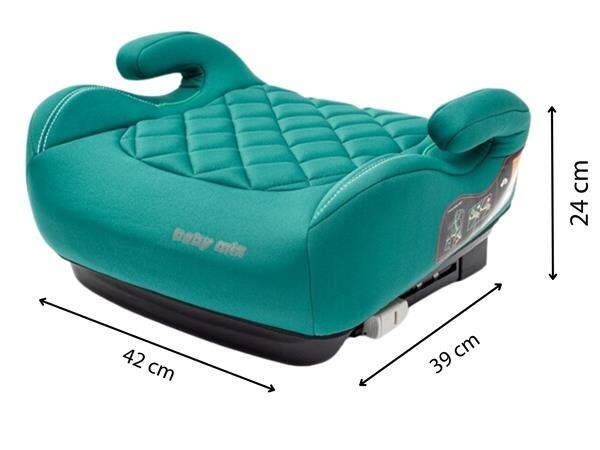 Autosedačka-podsedák BABY MIX HERO Plus ISOFIX I-SIZE black