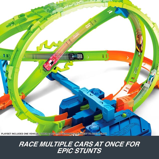 Mattel Hot Wheels Stunt-Tracks Hypersphere Crash