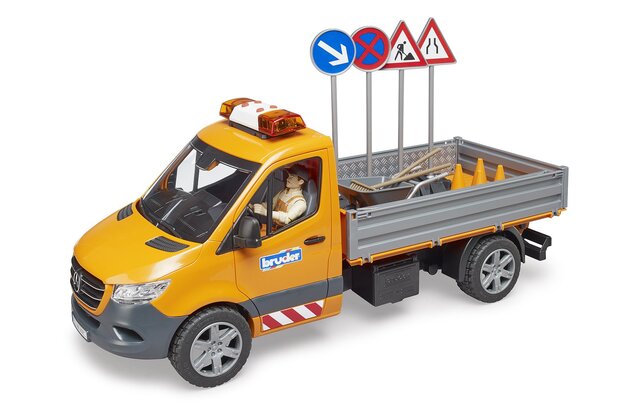 Bruder MB Sprinter komunálne auto s príslušenstvom