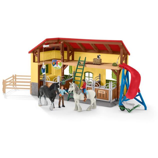 Schleich Stabil pentru cai cu accesorii